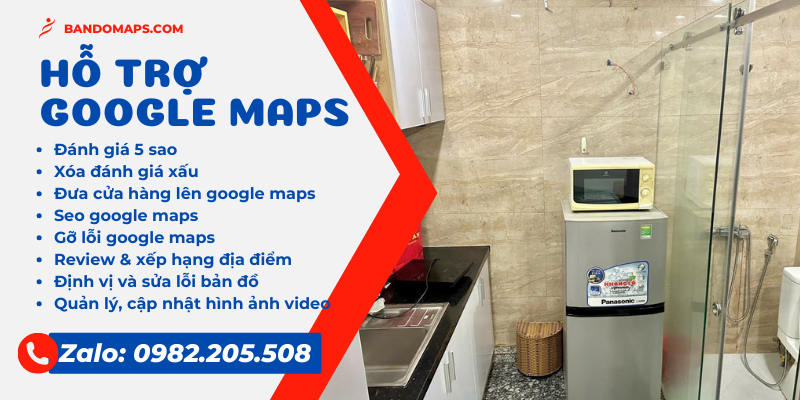 Tại sao không thể sửa đánh giá đã đăng trên Google Maps?